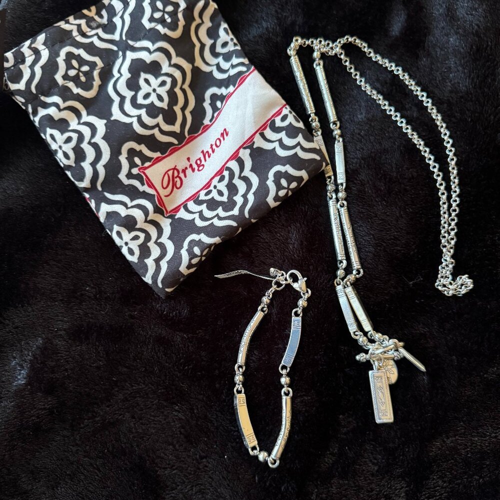Brighton Toggle Necklace and Matching Bracelet Set - NWT